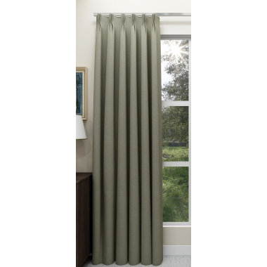 Curtainwala 3 Pass Coated Texture Blackout Curtain Single Curtain Pack of 1